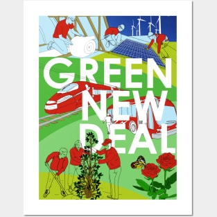 Green New Deal Posters and Art